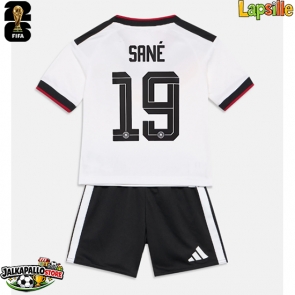 Saksa Leroy Sane #19 Kotipaita Lapsille MM-kisat 2026 Lyhythihainen (+ shortsit)